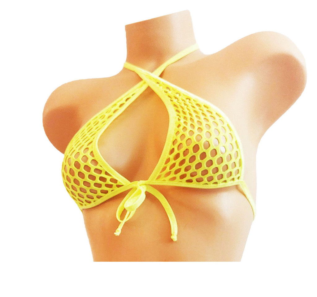 Roxy Top - Fishnet Glow Yellow
