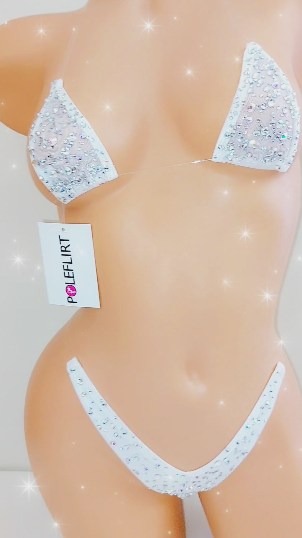 Tiffany Thong -  Mesh Baby Pink