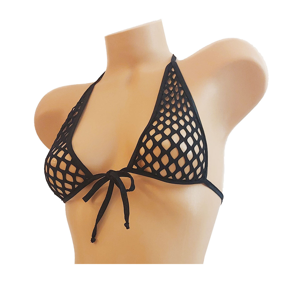 Roxy Top - Fishnet Black
